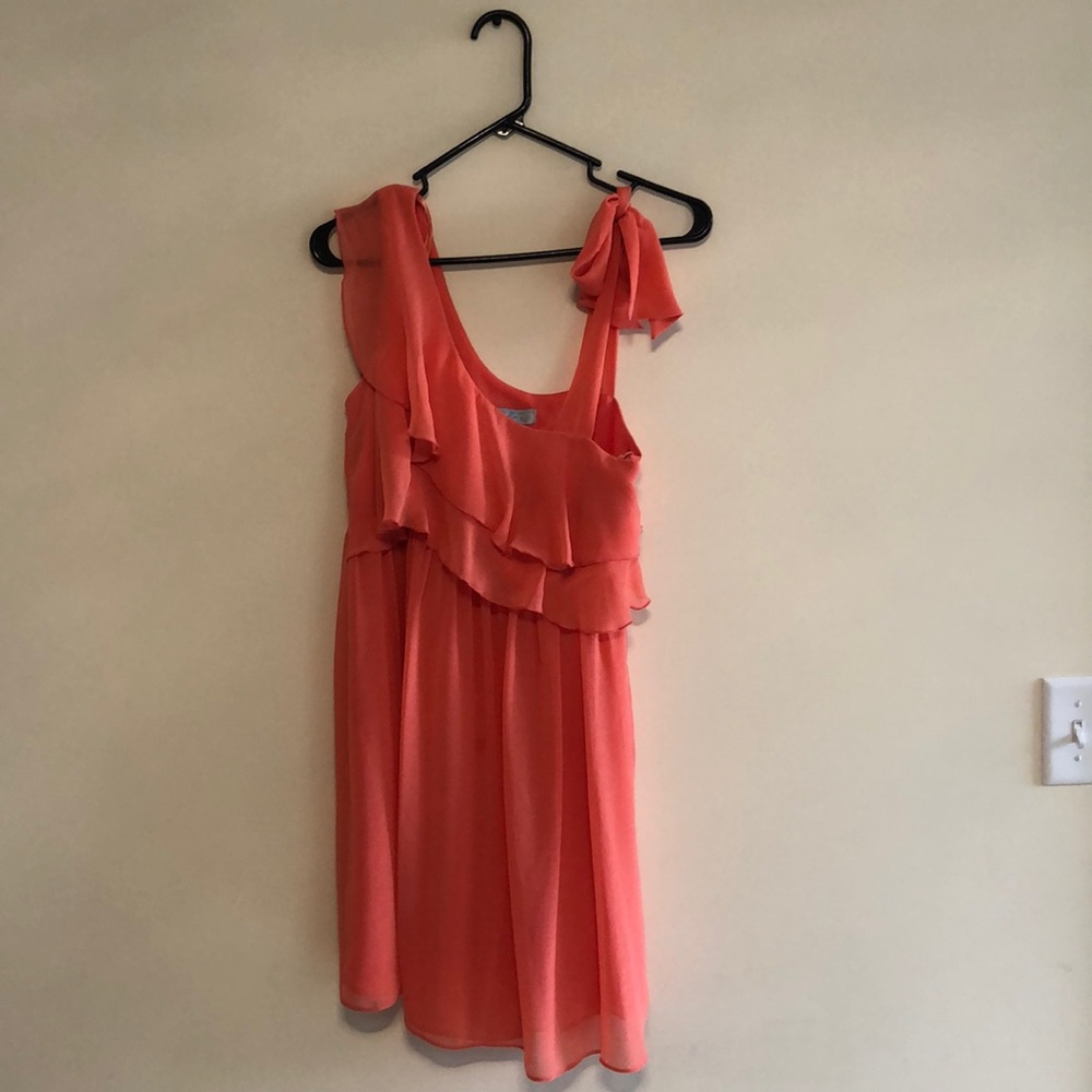 Women’s Monsoon Formal Party Coral Mini Dress